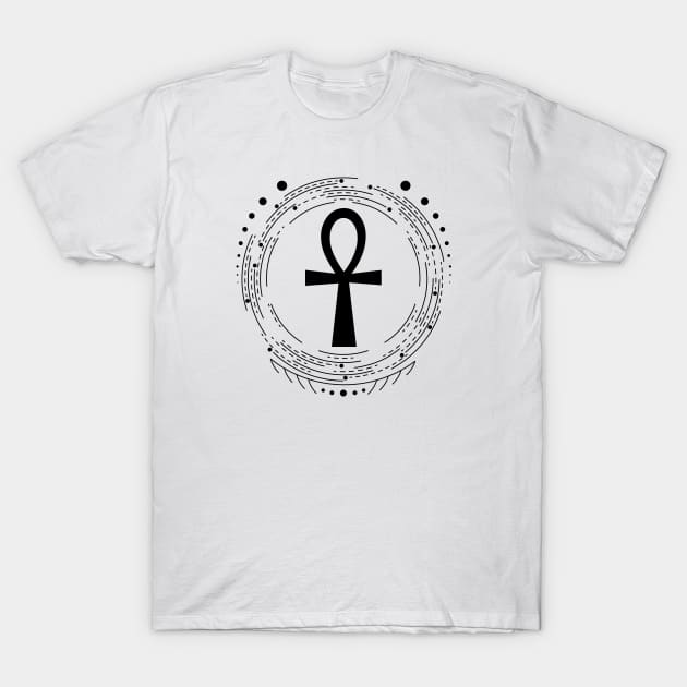 Ankh | Pagan Symbol T-Shirt by CelestialStudio